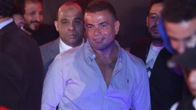 عمرو دياب وحماقي يصلان دورة الألعاب الإلكترونية (صور)