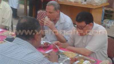 بالصور.. المدن الجامعية في بنها تقيم حفل إفطار جماعي للطلاب