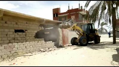 إزالة 112 حالة تعد على أراضي أملاك الدولة ونهر النيل في قنا