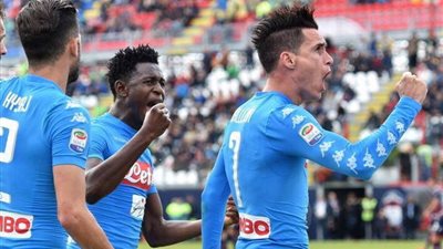 بالفيديو.. كاييخون يتعادل لنابولي في يوفنتوس