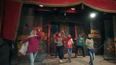 عرض مسرحية «حزام ناسف» بفرع ثقافة الغربية (صور)