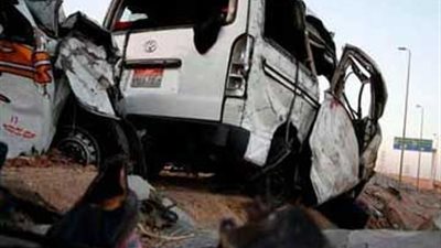 إصابة شخصين في حادث تصادم بمطلع كوبري أبوحمص بالبحيرة