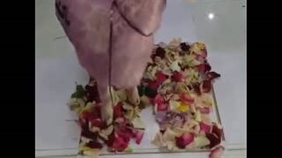 بالفيديو.. شاهد ماذا فعلت سعودية بـ«خروف» لتقديمه كهدية