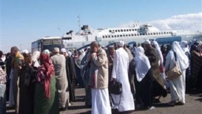 ميناء نويبع يستقبل 1604 ركاب وتداول 159 شاحنة