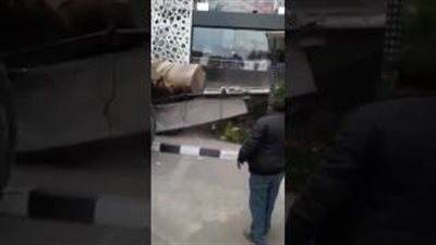 بالفيديو.. لحظة إزالة كافيه «كيف» بعد مقتل محمود بيومي