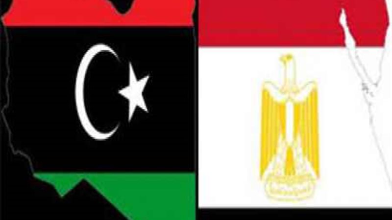 علم مصر و ليبيا
