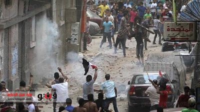 الأهالي يفرقون مسيرة للإخوان في شبرا