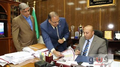 بالصور.. محافظ المنوفية يعتمد نتيجة الابتدائية بنسبة نجاح 83.3%