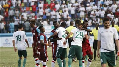 بالصور..المصري يخسر بهدف أمام ايفياني النيجيري بالكونفدرالية