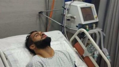 هاني رمزي يزور هشام شحاتة بعد إصابته بكسر في الجمجمة