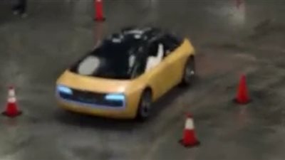 بالفيديو.. شاهد سيارة أبل ذاتية القيادة