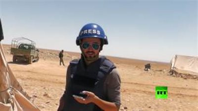 بالفيديو.. لحظة قتل داعش مراسل روسيا اليوم في سوريا