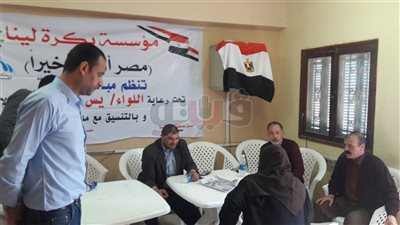 بكرة لينا بالإسماعيلية تنظم قافلة طبية مجانية بمدينة فايد (صور)