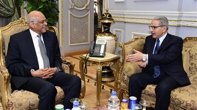 رئيس البرلمان يستقبل وزير الدولة السعودي للشئون الأفريقية