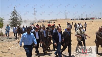 100 صورة ترصد إزالة التعديات على أراضي الدولة في بني سويف