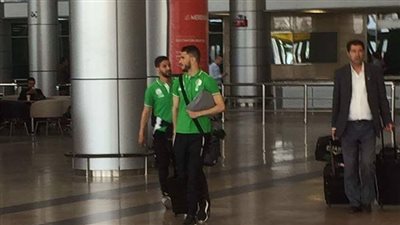 بالصور.. بعثة «قسنطينة» تصل القاهرة استعدادا لمواجهة المقاصة