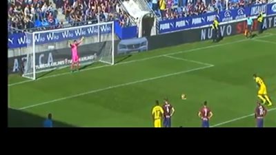 بالفيديو.. «فياريال» يتقدم بهدف أمام إيبار بالشوط الأول