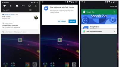 «جوجل ديو» يتيح إجراء مكالمات إلى جهات اتصال لا تمتلك التطبيق