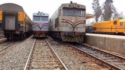 انتظام حركة القطارات عقب رفع آثار حادث ههيا بالشرقية