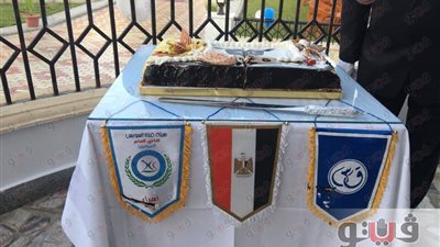 بالصور.. مجلس إدارة قناة السويس يحتفل بعيد ميلاد «مميش»