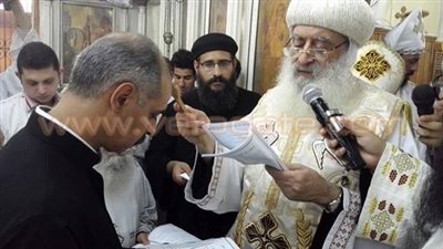 الأنبا بولا يرسم كاهنا جديدا