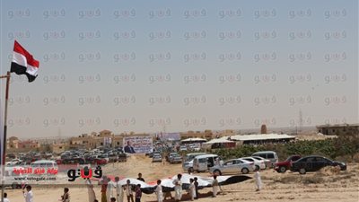 بالصور.. قبائل مطروح تحتفل بتنصيب السيسي بـ