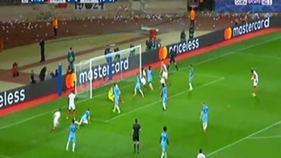 بالفيديو.. موناكو يتقدم على مان سيتي بهدفين في الشوط الأول