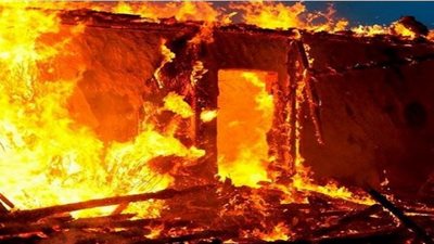 مصرع طفل وإصابة 3 أشخاص في حريق بالدقهلية