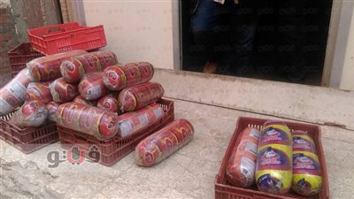 ضبط 125 كيلو لانشون فاسد في هايبر شهير بالإسماعيلية