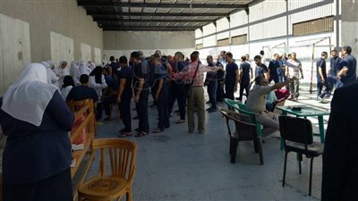 بالصور.. تطعيم 5 آلاف نزيل بسجن جمصة ضد الالتهاب السحائي