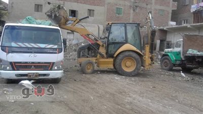 بالصور.. تشجير وأعمال نظافة بمركز ومدينة طوخ بالقليوبية