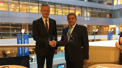 الجارحي لـ«نظيره الفرنسي»: طرح سندات دولارية مقومة باليورو خلال 2018