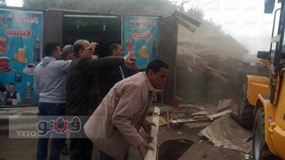 بالصور.. حملة لرفع الإشغالات وإزالة التعديات بمدينة الخصوص