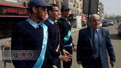 بالصور.. وكيل تعليم الإسماعيلية يلتقى طلاب أسبوع الانضباط