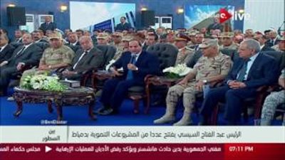 بالفيديو.. السيسي: «مفيش حد فوق القانون ولا فوق الحق»