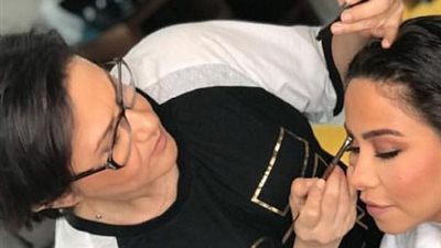 كواليس استعدادات شيرين عبد الوهاب لحفل السوبر المصرى (فيديو وصور)