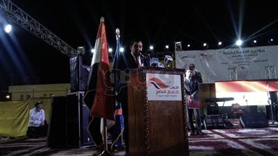 مؤتمر جماهيري لدعم السيسي بنادي سموحة في الإسكندرية (فيديو وصور)