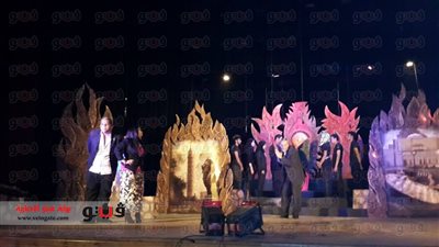 بالصور.. «حارق المعبد» تنهي عروضها بـ«عين حلوان» غدًا