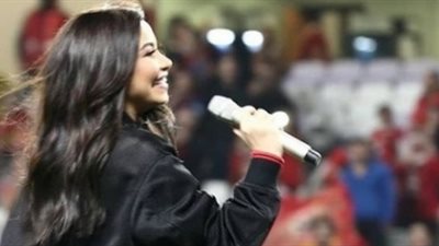 شيرين عبد الوهاب تختار إطلالة رياضية كاجوال في حفل السوبر المصري