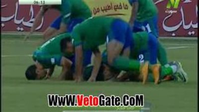 بالفيديو.. أحمد الشيخ يتقدم بالهدف الأول للمقاصة في المقاولون