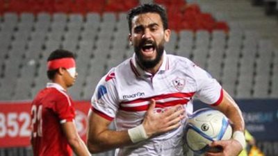باسم مرسي يعزز تقدم الزمالك على الرجاء بالهدف الثاني