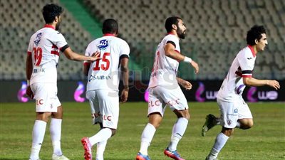 الزمالك يتقدم بثلاثية على الرجاء بالشوط الأول