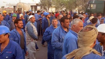 إضراب عمال «حديد بشاي» للمطالبة بزيادة المرتبات