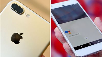 «آي فون 7» يتفوق على هاتف جوجل الجديد