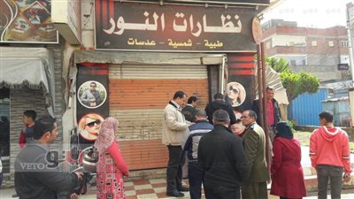 بالصور.. غلق إداري لـ9 محال تجارية مخالفة في دمياط