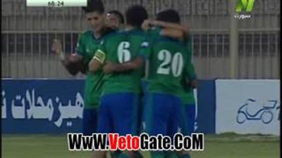 بالفيديو.. أحمد الشيخ يحرز الهدف الثاني للمقاصة في المقاولون