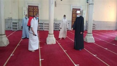 اوقاف القليوبية تنهي  استعدادتها  لاستقبال المصلين بصلاة الجمعة  |  صور