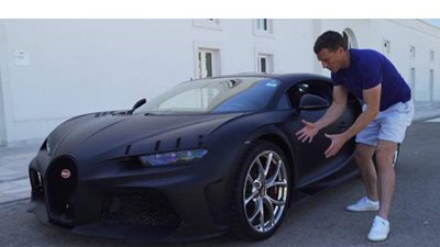 مهارات سيارات  بوجاتي شيرون سوبر سبورت 300+| فيديو