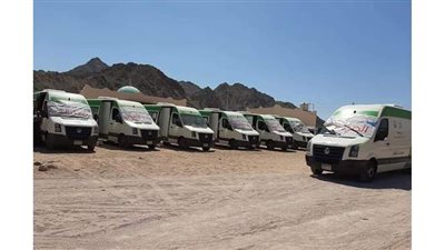 صحة جنوب سيناء تنظم قافلة طبية مجانية إلى المركز الحضري  بأبو زنيمة