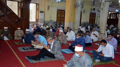 أوقاف القليوبية: 600 ألف مصلي أدوا صلاة الجمعة اليوم